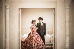 蜷川実花カラードレス　フォト婚