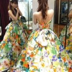 試着プラン　蜷川実花ドレス