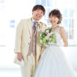 袖ありドレス　前撮り　フォト婚　後撮り